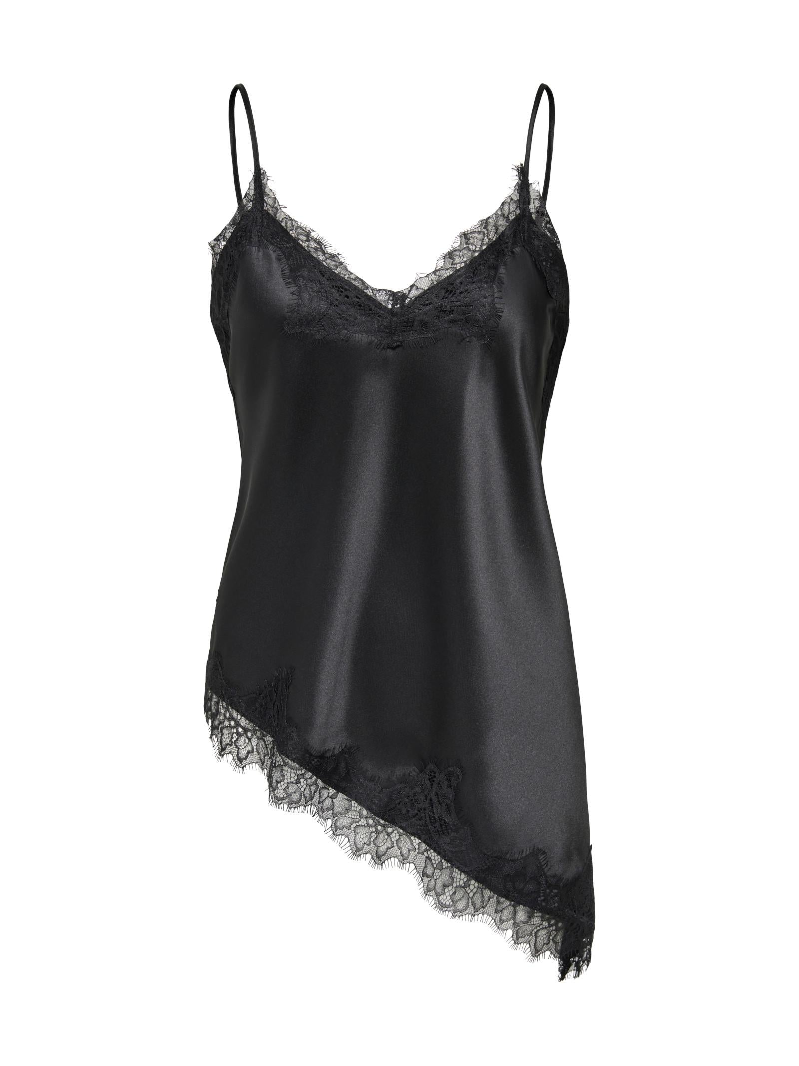 Top Only Bella Nero in satin 15380522 /Black ONLY 