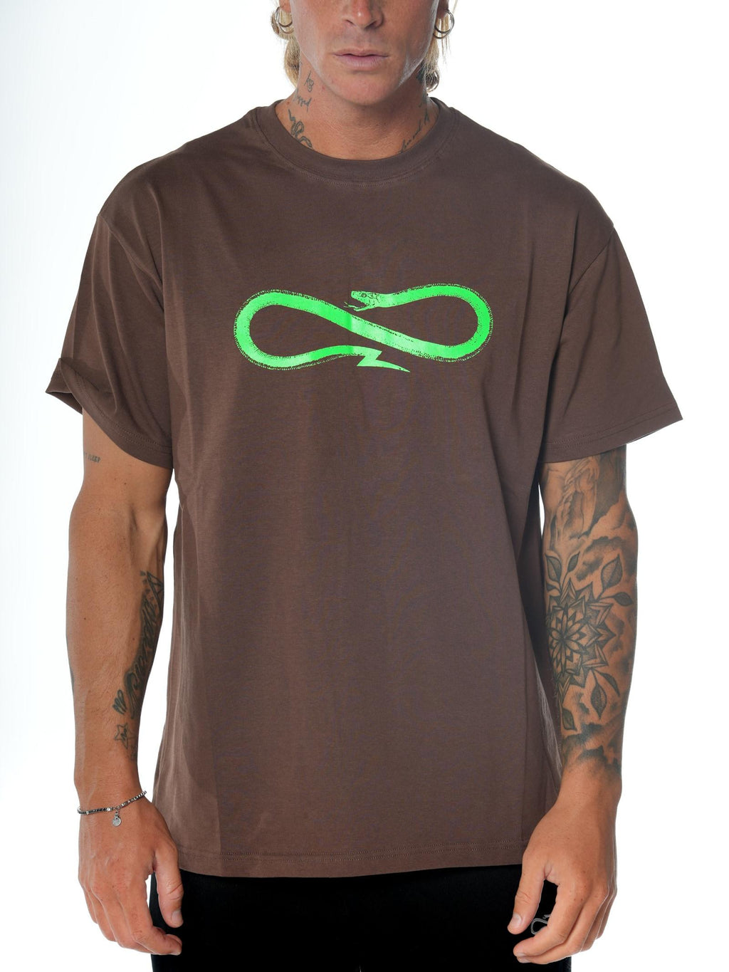 T-shirt Propaganda Marrone Logo classic TS524 MARRONE PROPAGANDA 