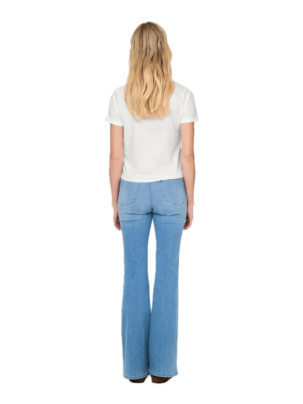 T-shirt Only Dora Bianco  fenicottero 15346678 /Cloud Dancer ONLY 