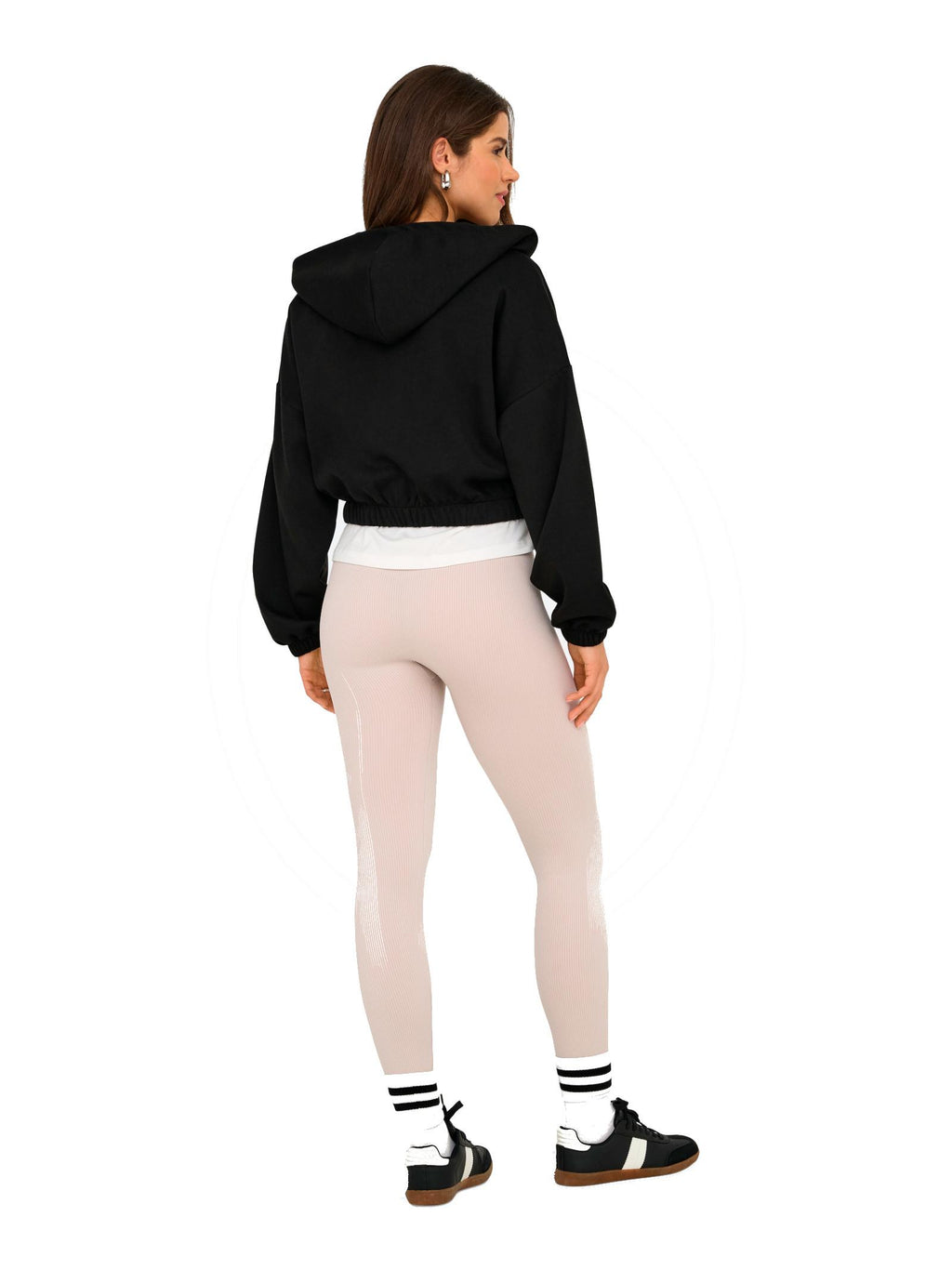 Felpa Only Scarlett Nero con zip 15346449 /Black ONLY 