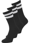 JACTRAVIS TENNIS SOCK 3 PACK NOOS 12260082 /Black JACK & JONES 
