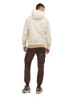 Giubbotto Jack & Jones Softshell Beige con cappuccio 12236300 /MONBEAN JACK & JONES 
