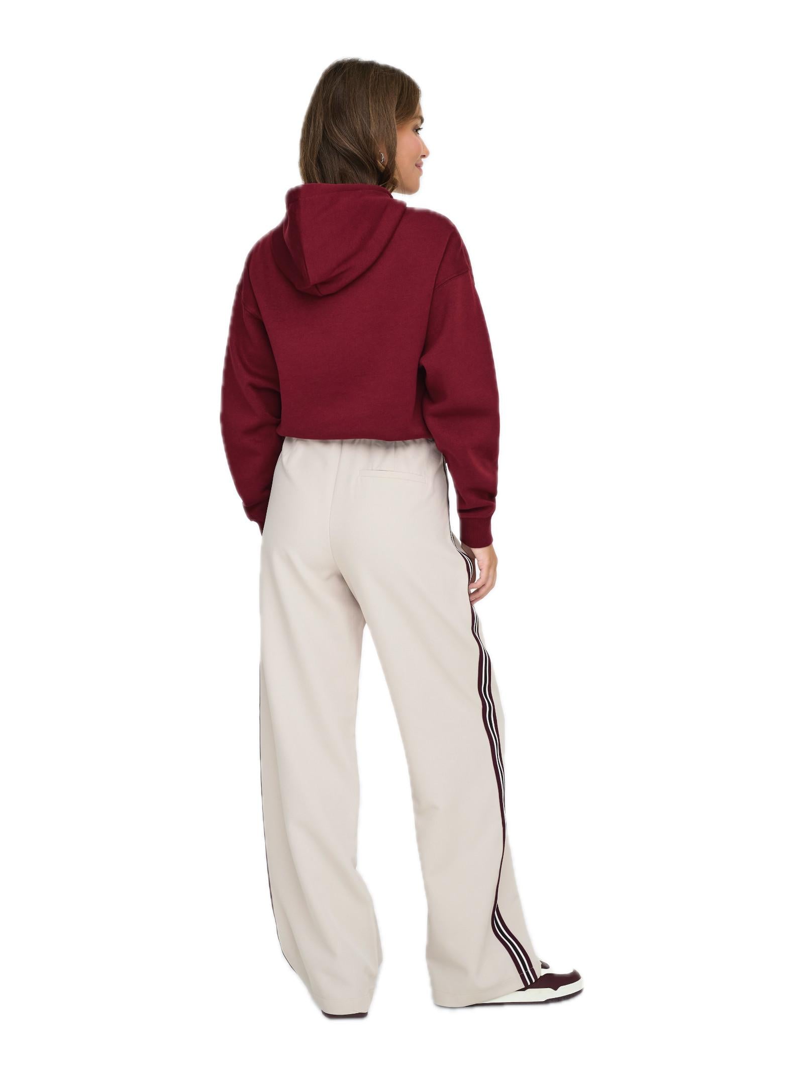 Pantalone Only Kira Crema gamba larga 15351238 /Pumice Stone ONLY 