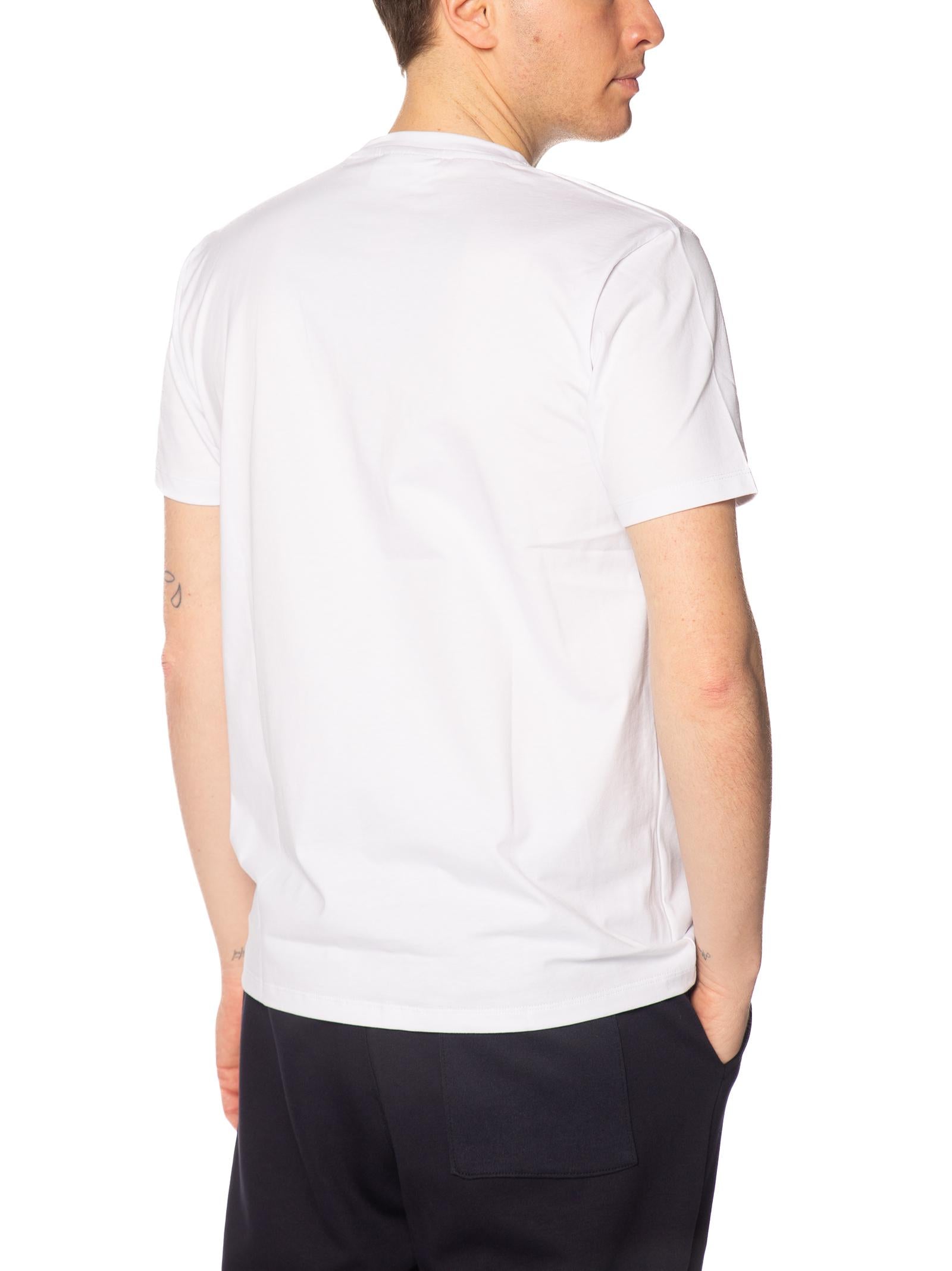 T-shirt Superculture Bianco Saint Tropez A1835 BIANCO SUPERCULTURE 