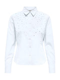 Camicia Only Aida Bianca con strass 15366704 /Bright White ONLY 