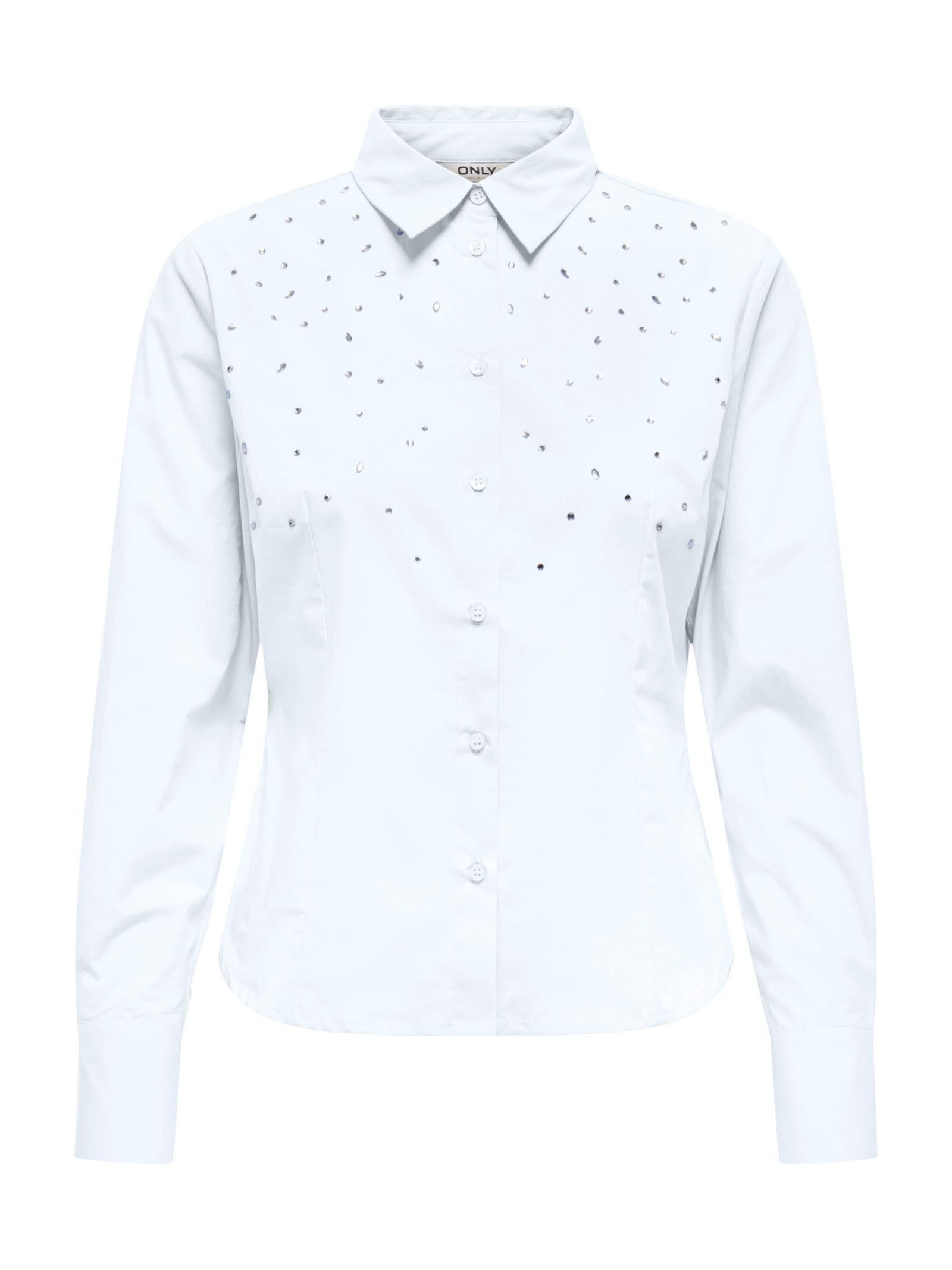 Camicia Only Aida Bianca con strass 15366704 /Bright White ONLY 