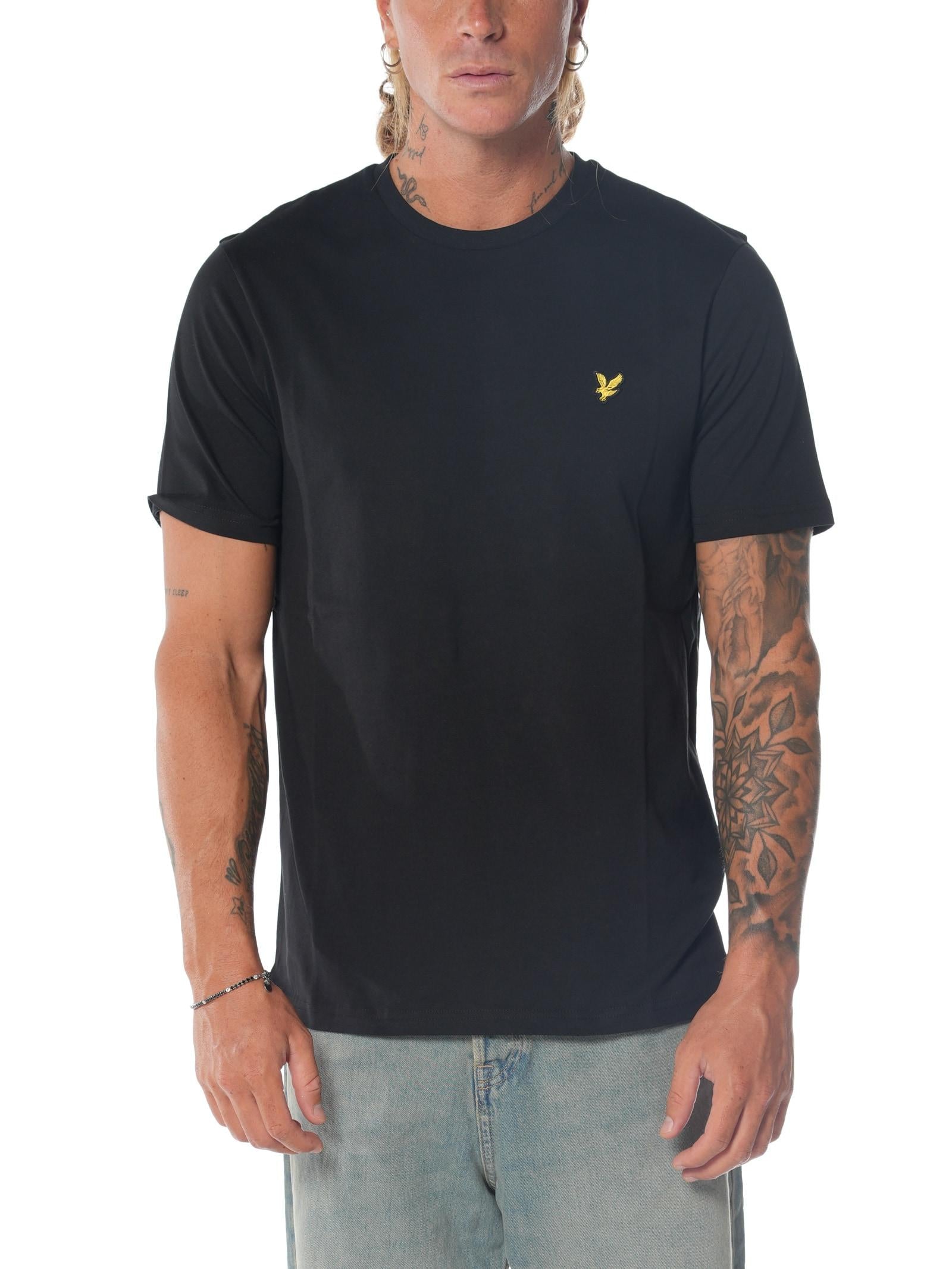 T-shirt Lyle & Scott Nero Logo TS400VOG JET BLACK LYLE & SCOTT 