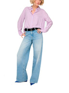 Camicia Only Rosa Berit a righe verticali 15320243 /Bonbon ONLY 