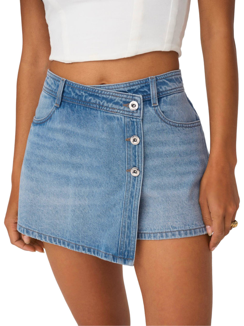 Shorts Only Lesly Light Blue Denim 15256608 /Light Blue Denim ONLY 