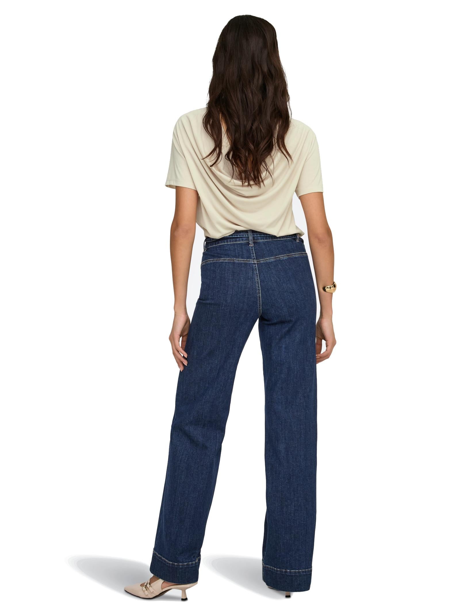 Jeans Only Madison Dark Blue vita alta 15361153 /Dark Blue Denim ONLY 