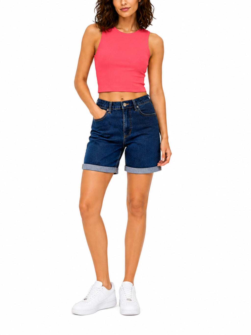 Top Only Lucky Corallo cropped 15352287 /Calypso Coral JDY 
