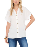 Camicia Only Bianco Yasmin a manica corta 15348758 /Snow White ONLY 