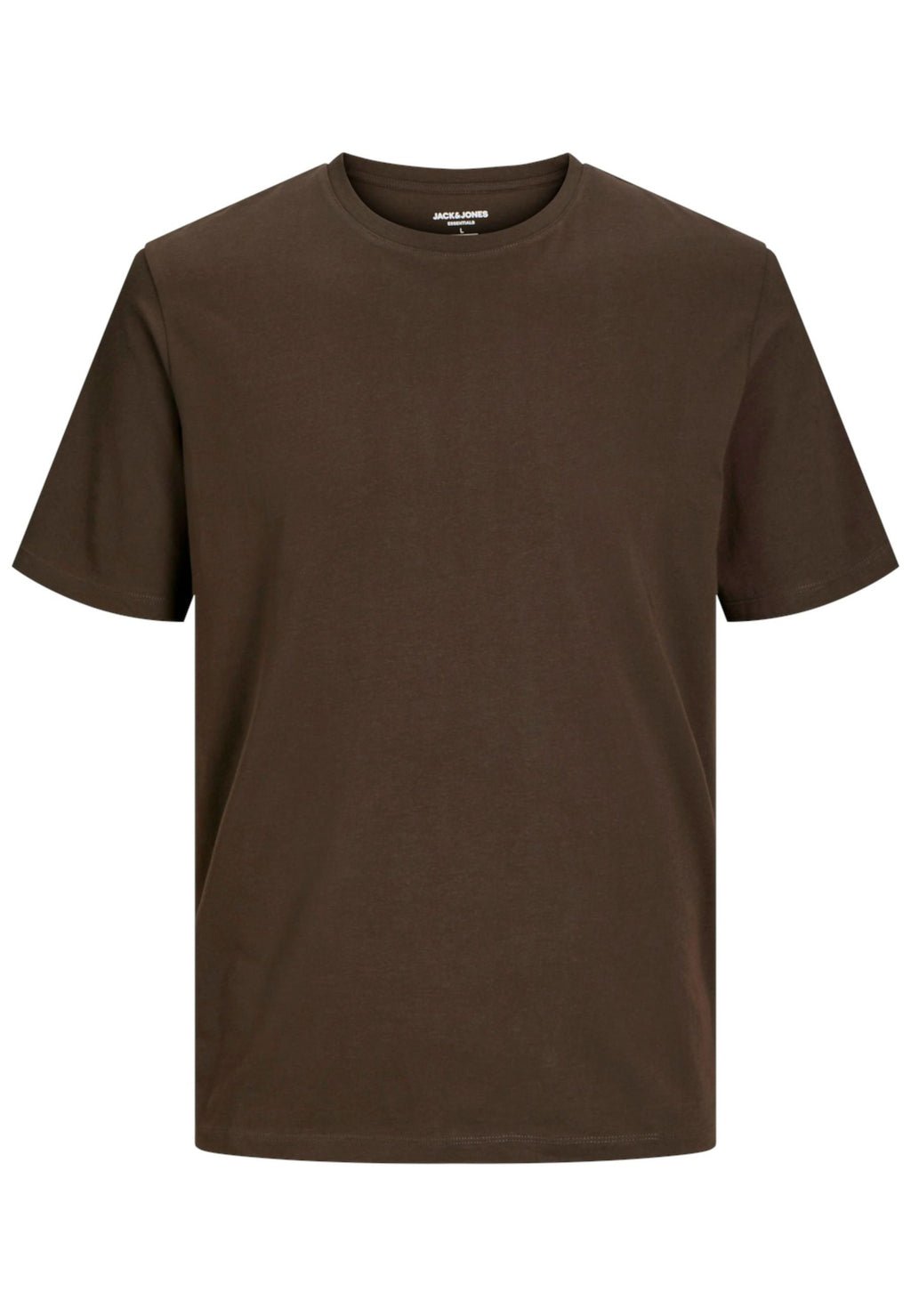 T-Shirt Jack & Jones Organic Marrrone basic girocollo 12156101 /Delicioso JACK & JONES 
