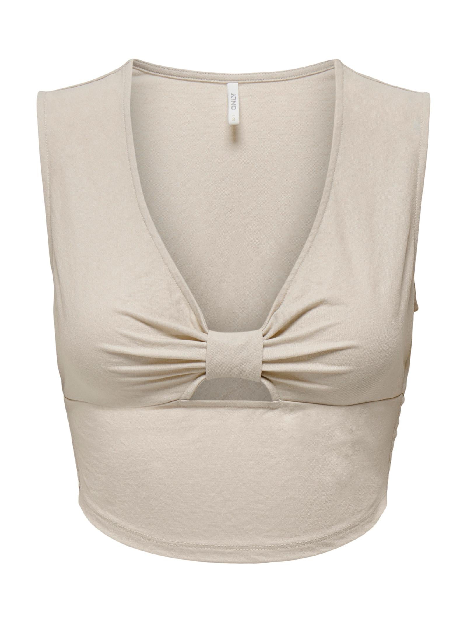 Top Only Beige Jany smanicato 15294427 /Pumice Stone ONLY 