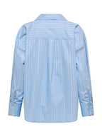Camicia JDY Mio Celeste a righe 15359455 /Chambray Blue JDY 