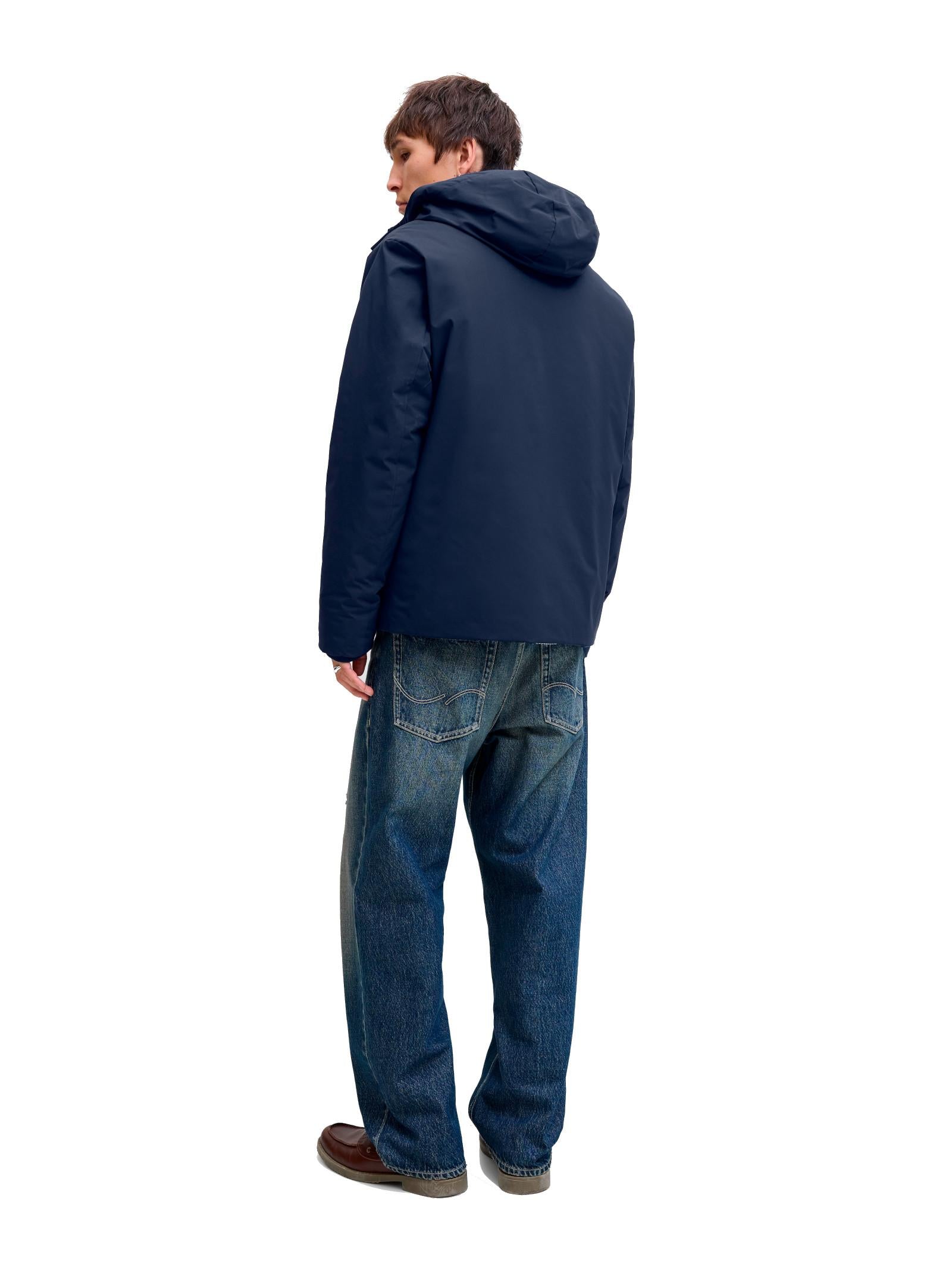 Giubbotto Jack & Jones Keen Blu con cappuccio 12278781 /Sky Captain JACK & JONES 