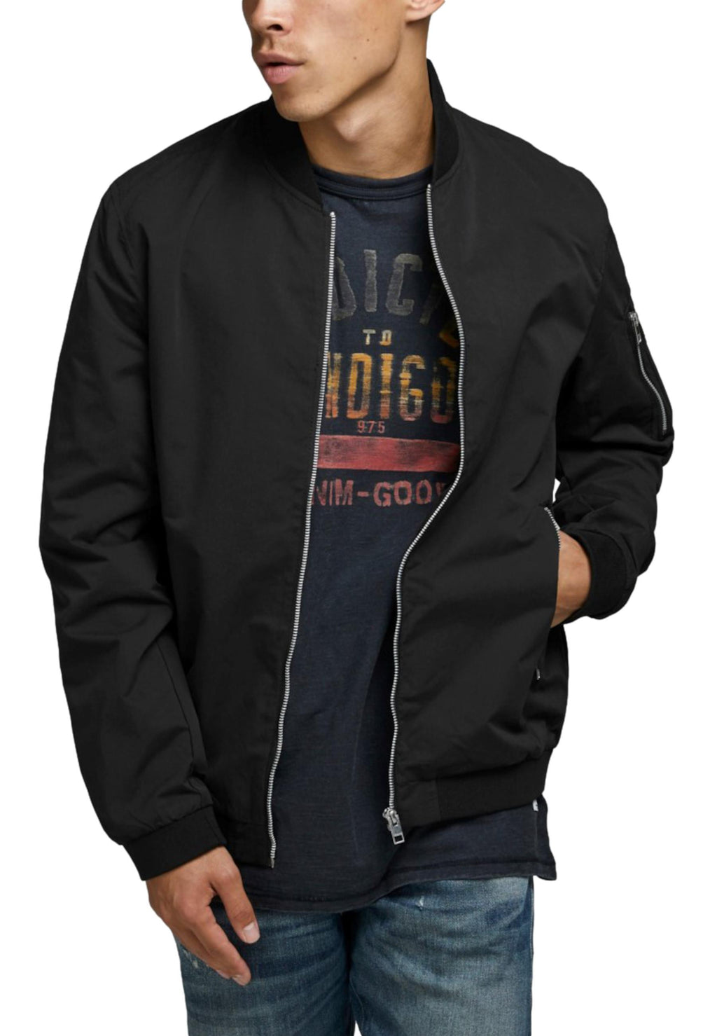 Bomber Jack & Jones Nero