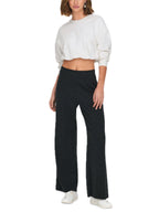 Felpa Only Bianco Bolette arricciata 15344633 /Cloud Dancer ONLY 