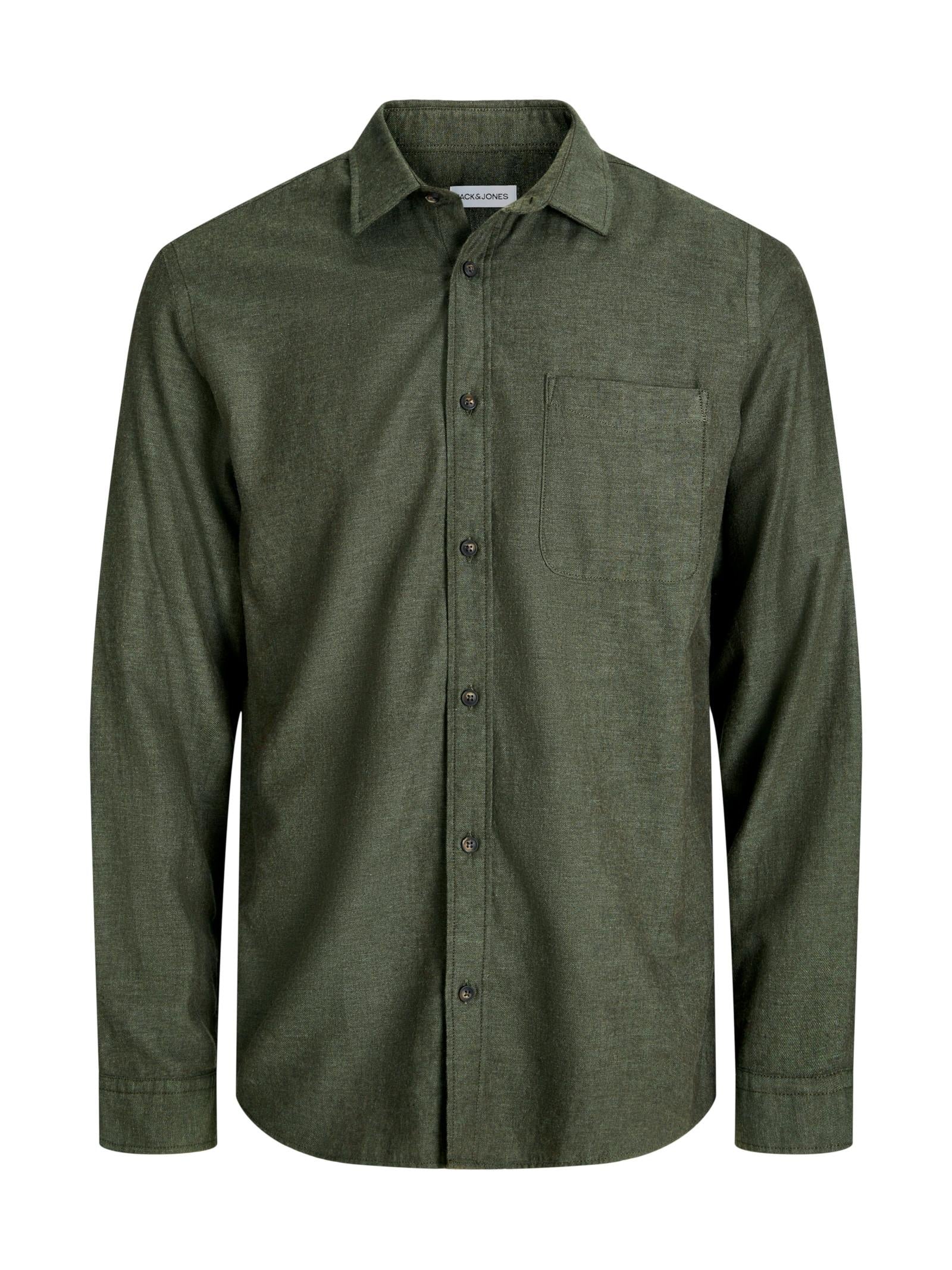 Camicia Jack & Jones Classic Verde Bosco 12278416 /Rosin JACK & JONES 