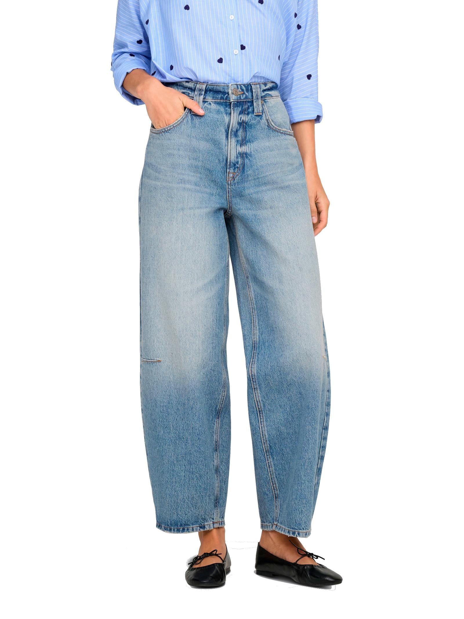 Jeans Only Frankie Medium Blue Barrel fit 15364525 /Medium Blue Denim ONLY 