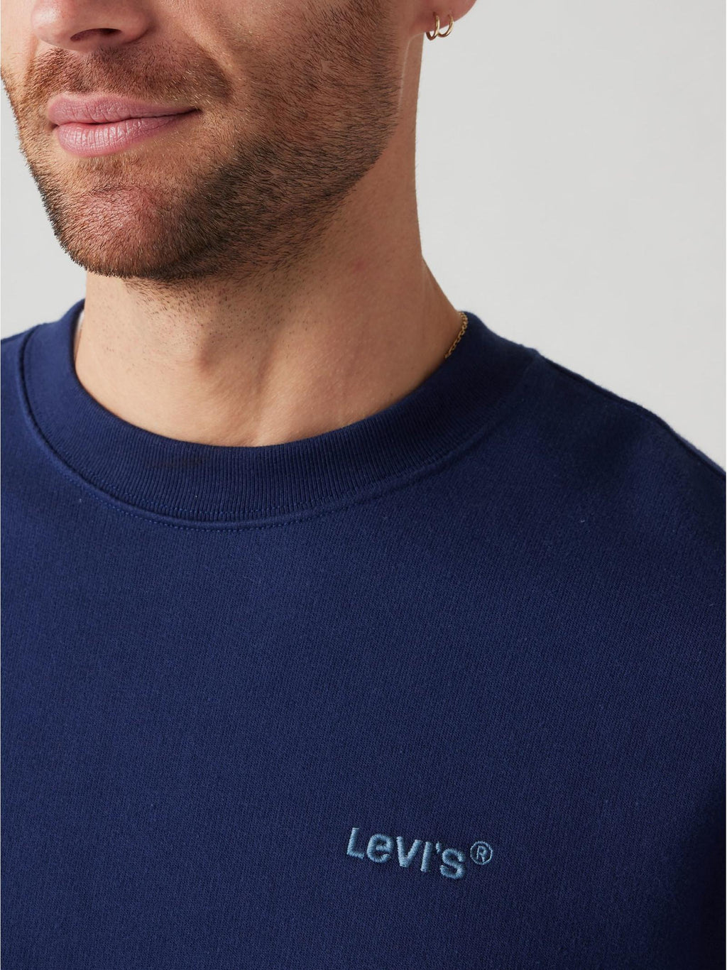 Felpa Levi's®  Autenthic Blu girocollo A924400 02 LEVI'S® 