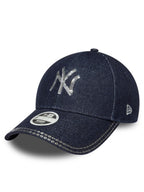 Berretto New Era Sequin Denim 9FORTY Blue Denim 60758945 PAB NEW ERA 