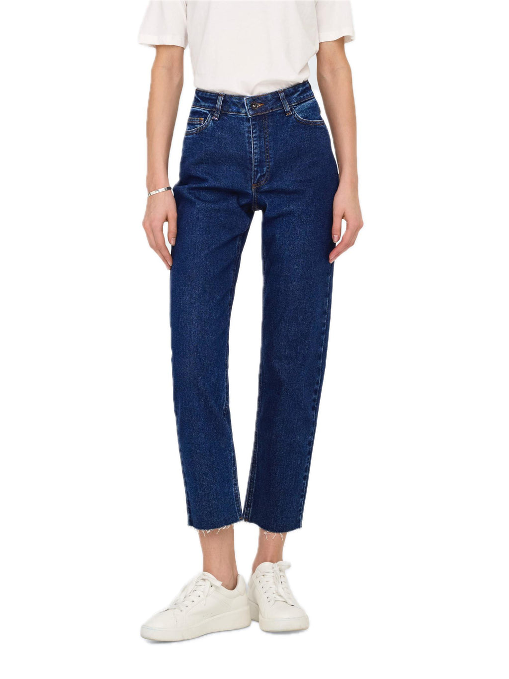 Jeans Jacqueline De Yong Lullu Dark Blue Straight 15340366 /Dark Blue Denim JDY 