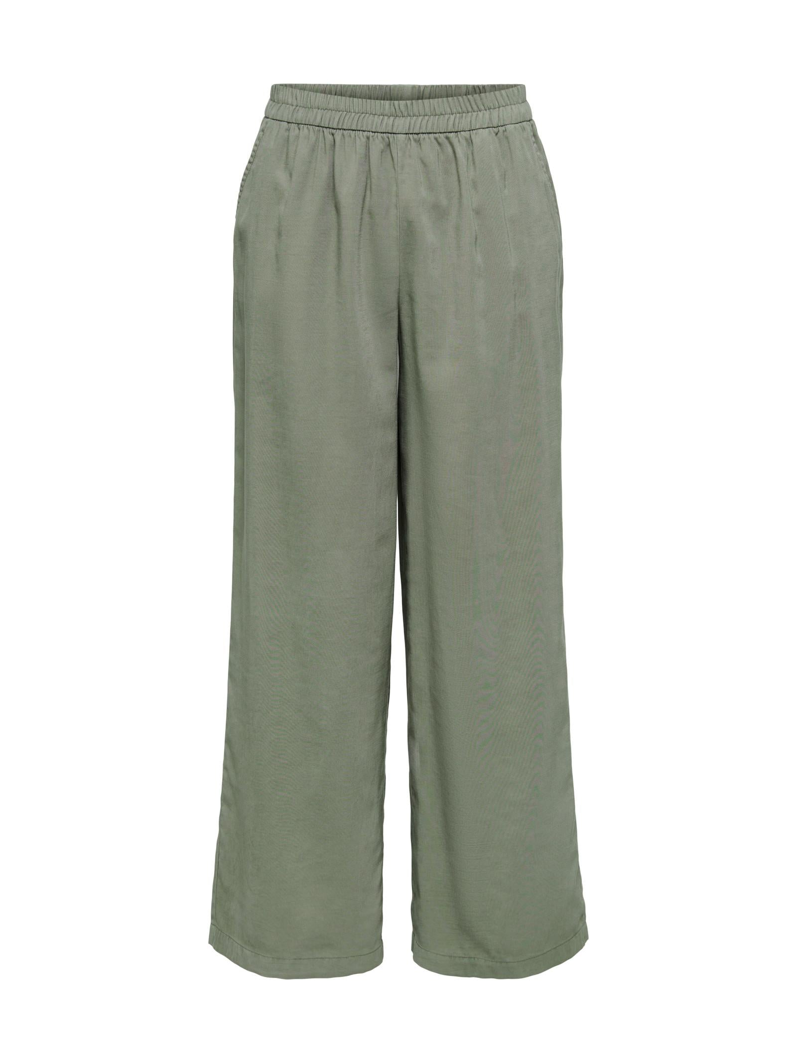 Pantalone Only Laris Verde con elastico 15337956 /Smokey Olive ONLY 