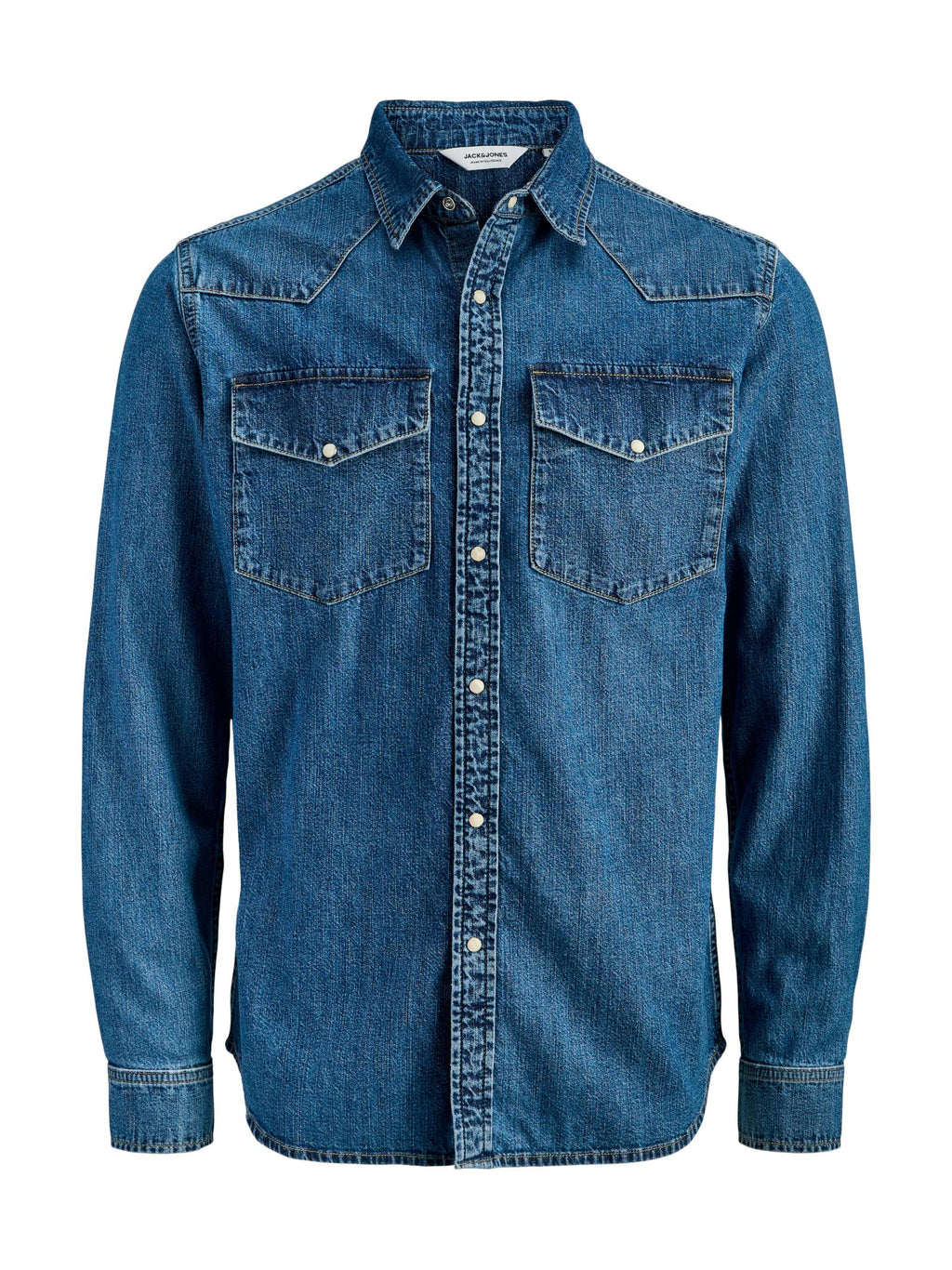 Camicia Jack & Jones Seridan Medium Blue Denim 12289219 /Blue Denim JACK & JONES 