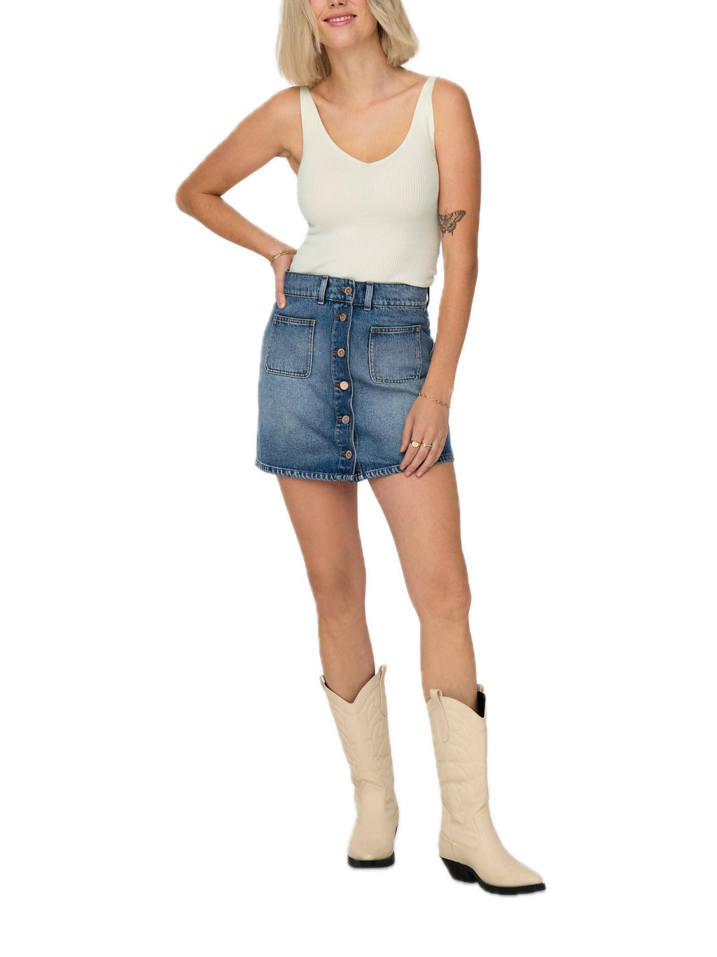 Top JDY Bianco Anna 15180497 /Cloud Dancer JDY 