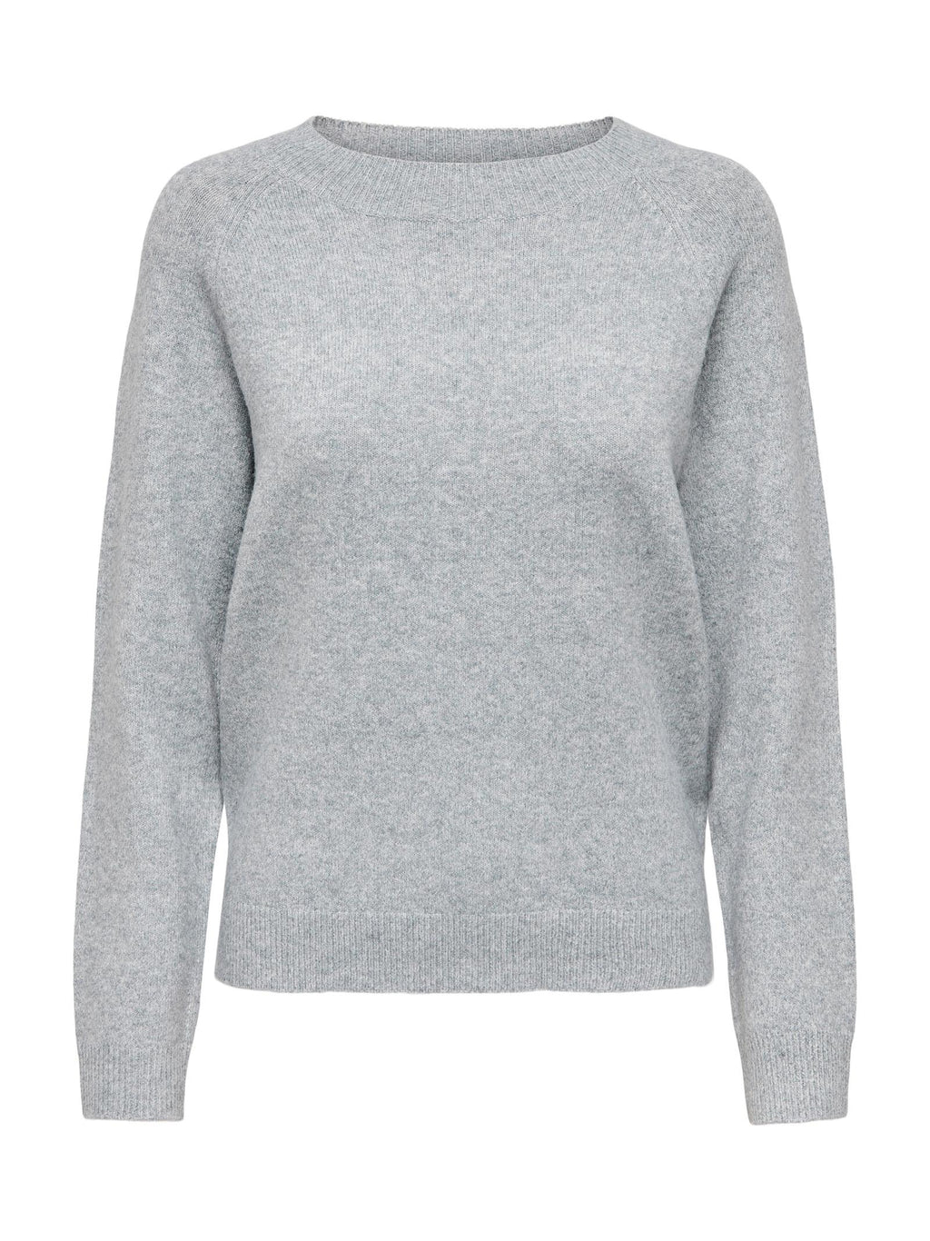 Maglia Only Rica Grigio girocollo 15204279 /Light Grey Melange ONLY 