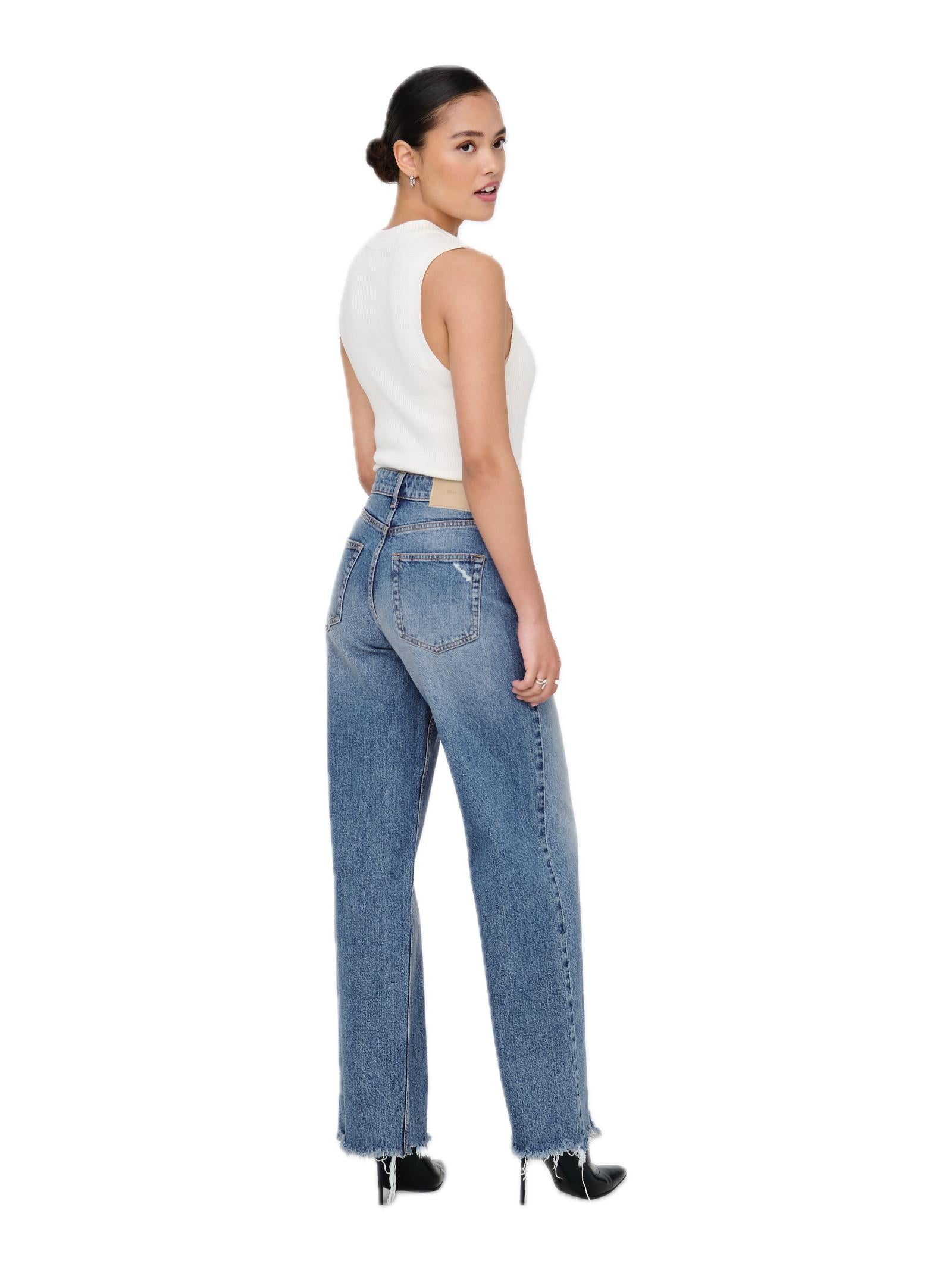 Jeans Only Juicy Medium blue Wide 15340855 /Medium Blue Denim ONLY 