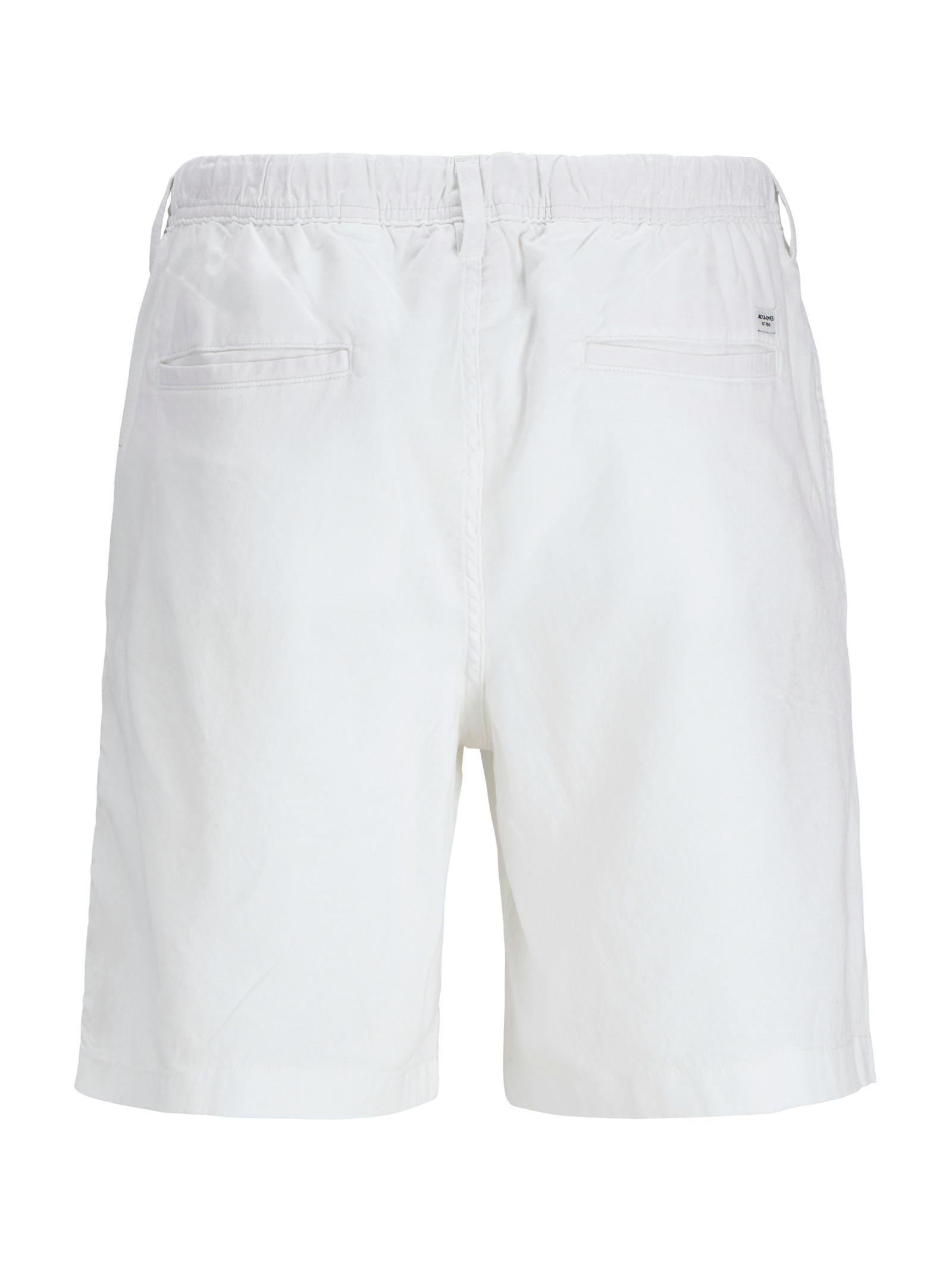 Bermuda Jack & Jones Jaden Bianco con coulisse 12274968 /White JACK & JONES 