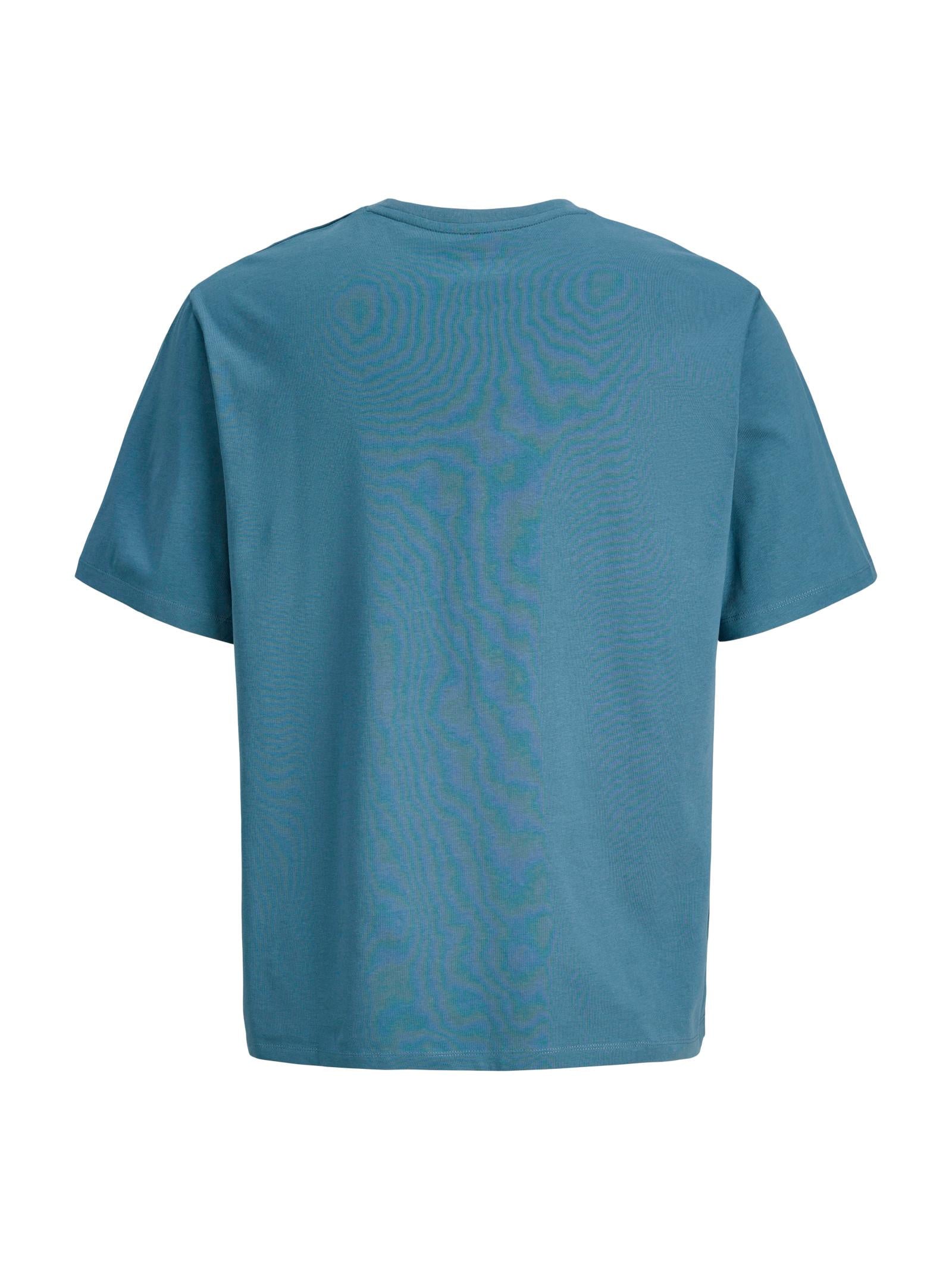 T-shirt Jack & Jones Archieve Petrolio con stampa 12290417 /Blue Mirage JACK & JONES 