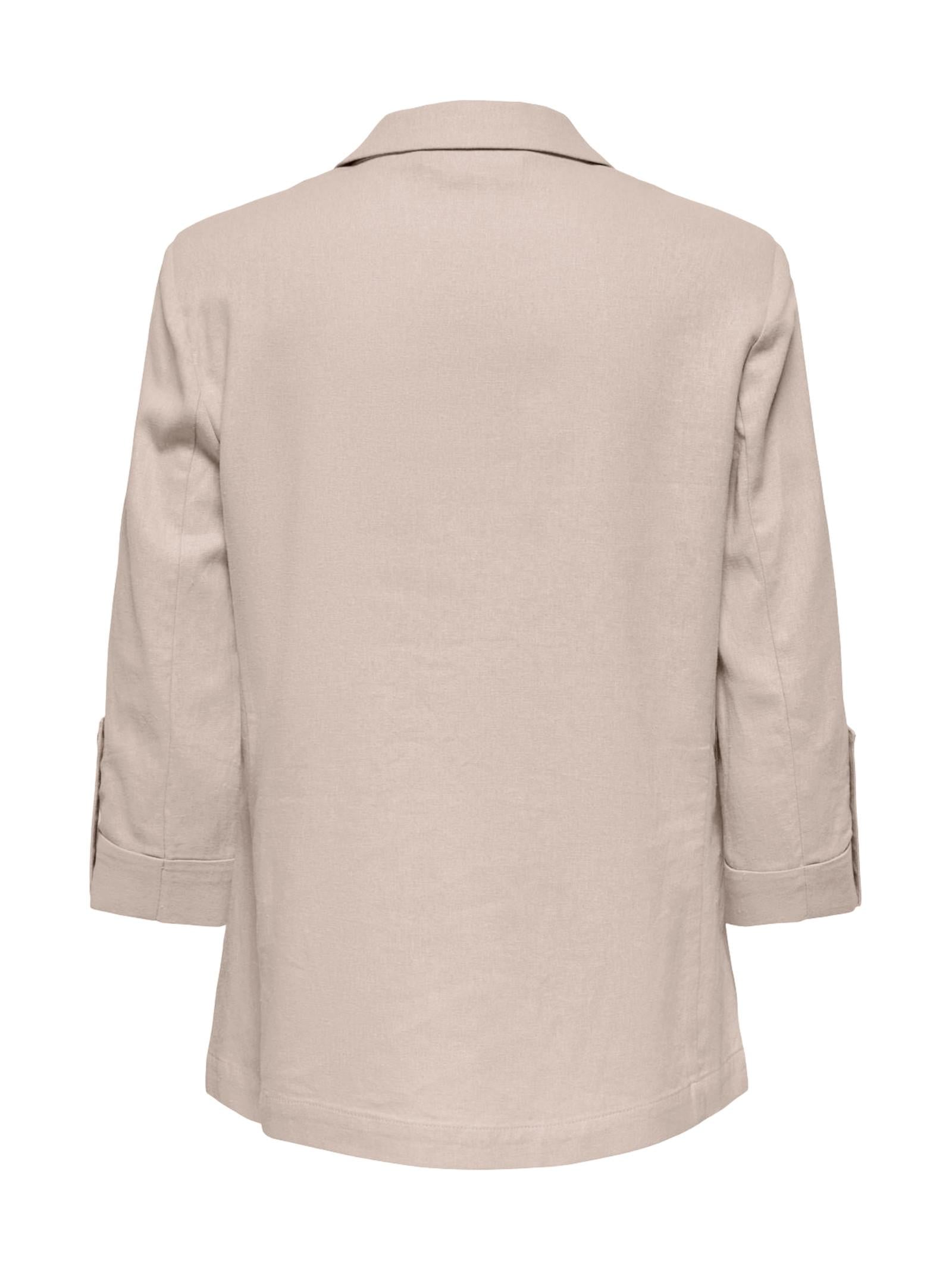 Blazer Only Beige Caro manica 3/4 15312199 /Pumice Stone ONLY 