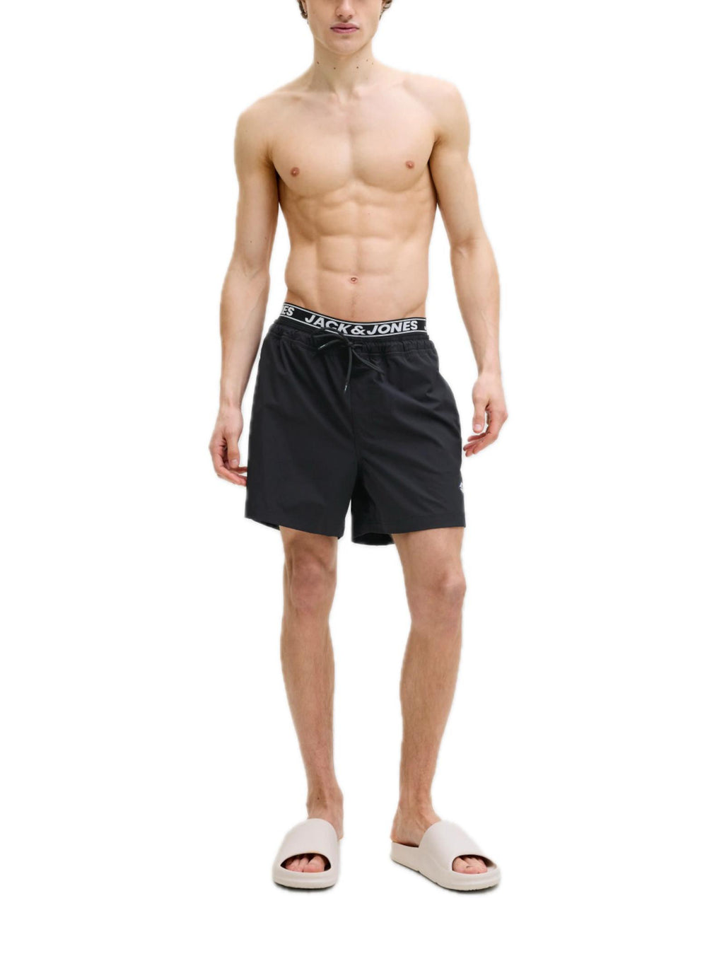 Costume Jack & Jones Maui Nero banda 12291404 /Black JACK & JONES 