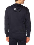 Felpa Emporio Armani Blu con cappuccio 8NPV64F 1562 EA7 