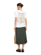 T-shirt Only Lucy Bianco stampa 15367829 /Bright White ONLY 