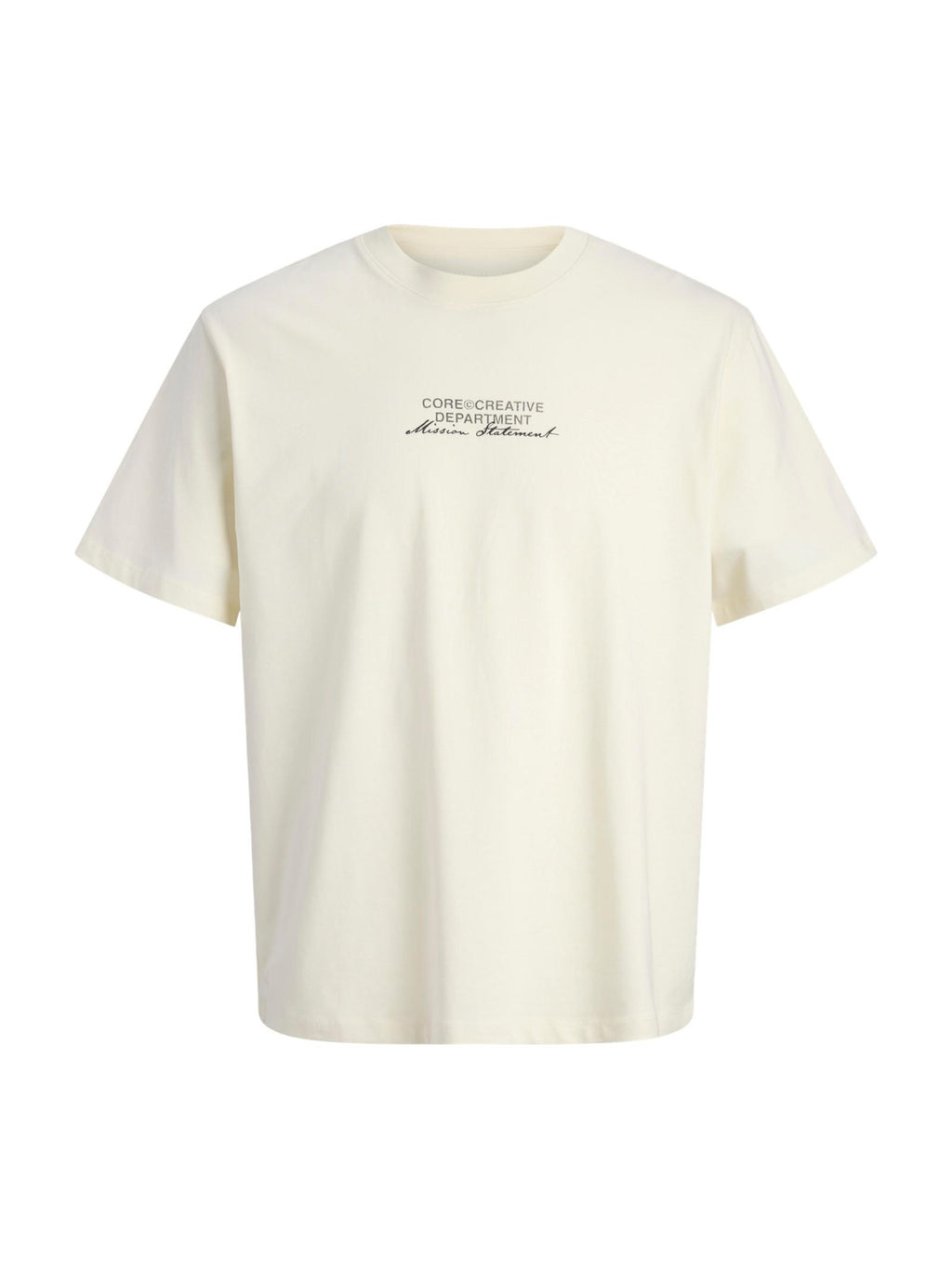 T-shirt Jack & Jones Crema Dust stampa 12292994 /Sweet Corn JACK & JONES 