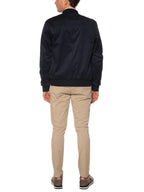 Bomber Gianni Lupo Blu scamosciato GL9730 NAVY GIANNI LUPO 