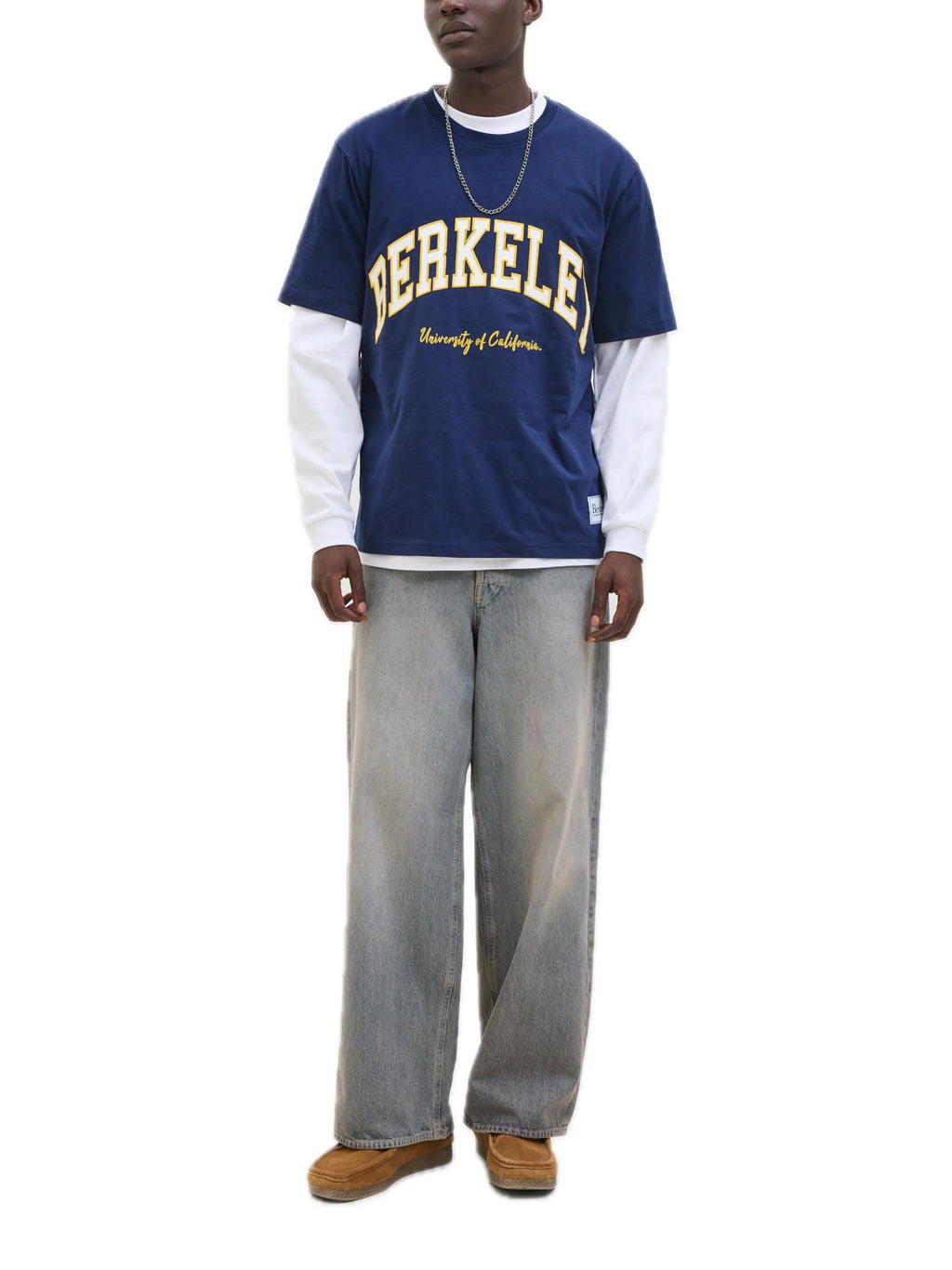 T-shirt Jack & Jones Berkeley Blu 12290612 /Medieval Blue JACK & JONES 