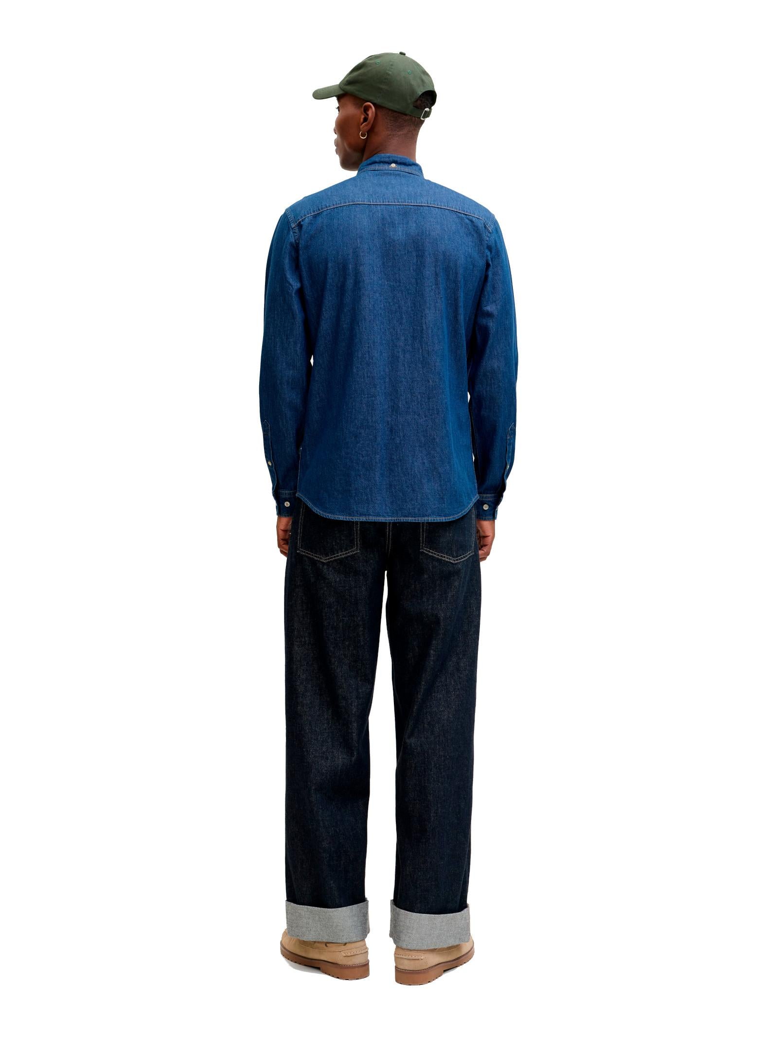 Camicia Jack & Jones Brook Blue Denim 12290084 /Blue Denim JACK & JONES 