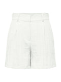 Shorts Only Bianco Lita effetto lino 15370279 /Bright White ONLY 