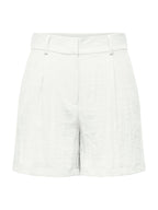 Shorts Only Bianco Lita effetto lino 15370279 /Bright White ONLY 