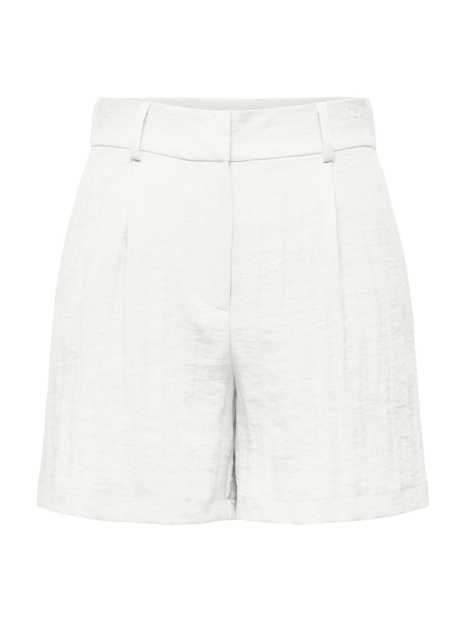 Shorts Only Bianco Lita effetto lino 15370279 /Bright White ONLY 