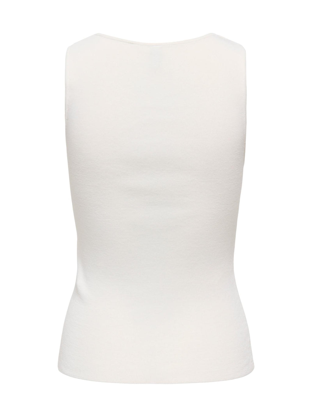 Top Only Bianco Golden scollo a U 15375090 /White ONLY 