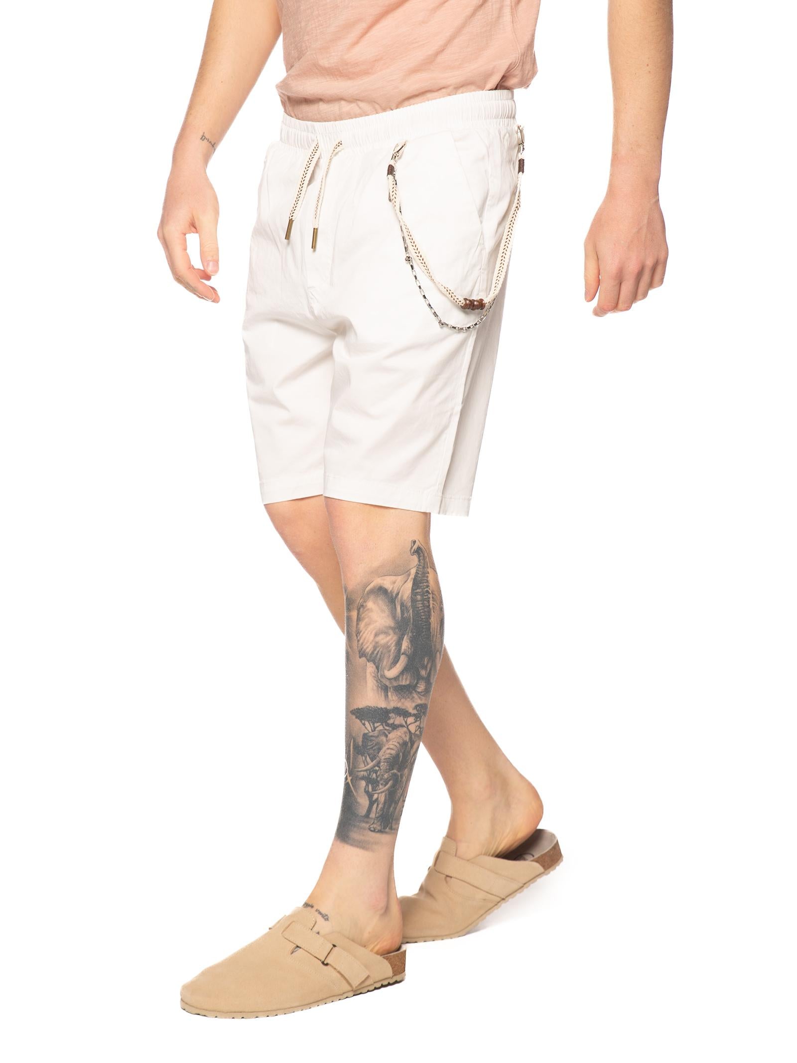 Bermuda Gianni Lupo Bianco con laccio GL6073Q WHITE GIANNI LUPO 