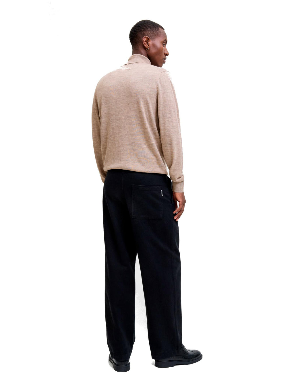 Dolcevita Jack & Jones Merino Nocciola 12216829 /Greige JACK & JONES 