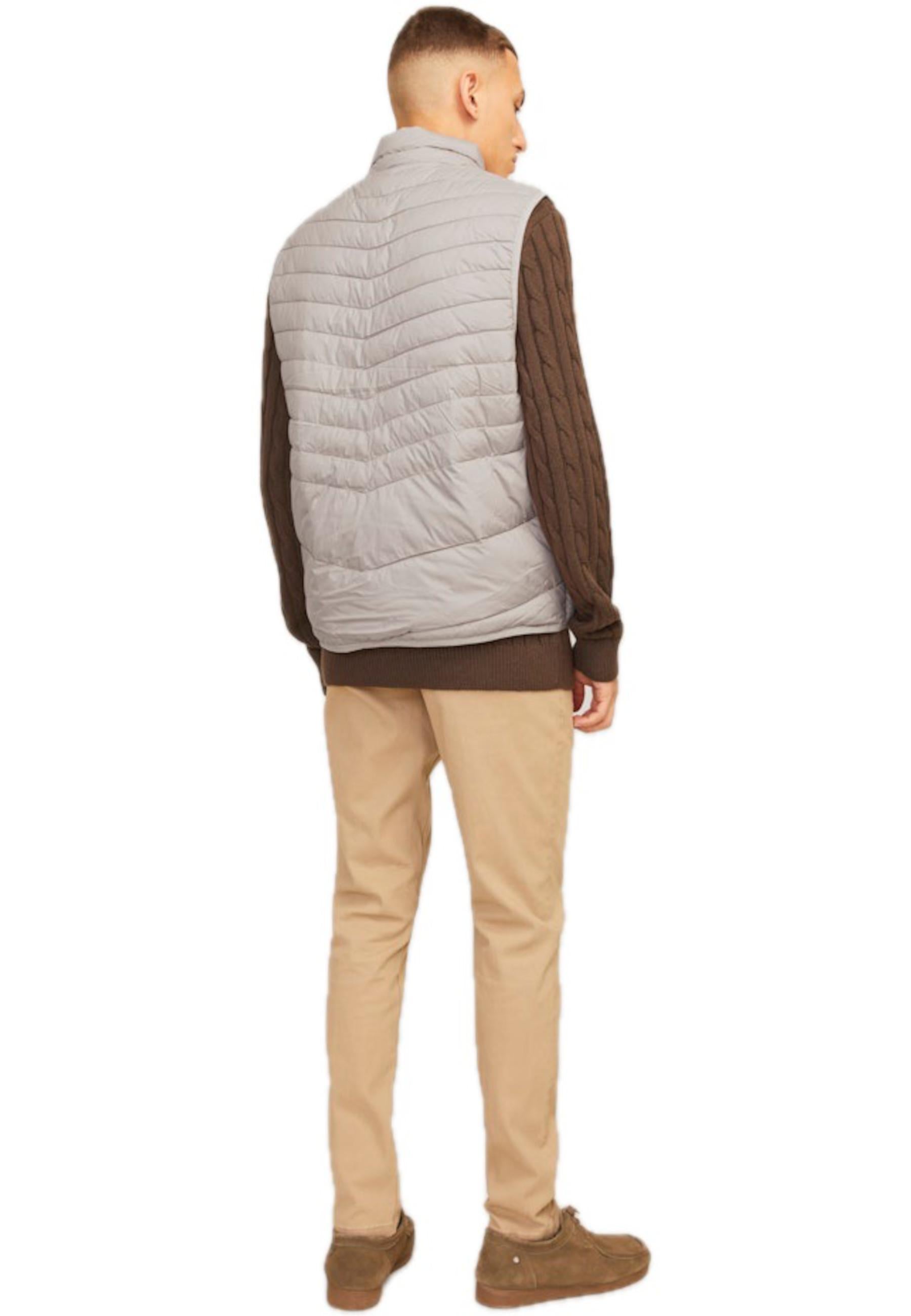 Gilet Jack & Jones Estate Beige collo alto 12256987 /Atmosphere JACK & JONES 