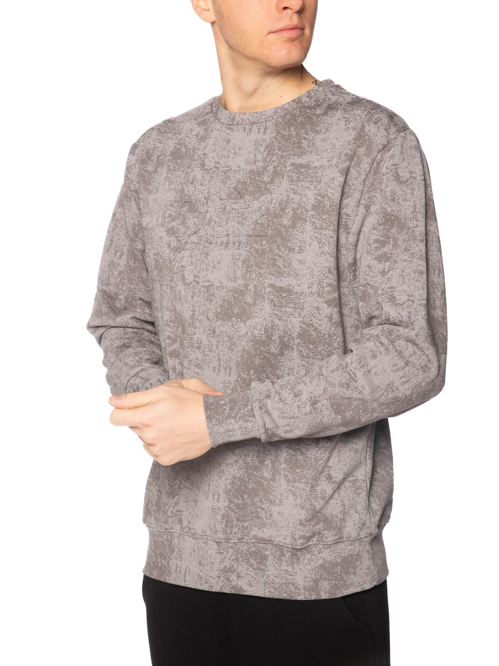 Felpa DS2 Grigio maltinto girocollo SS26201 GRIGIO DS2 